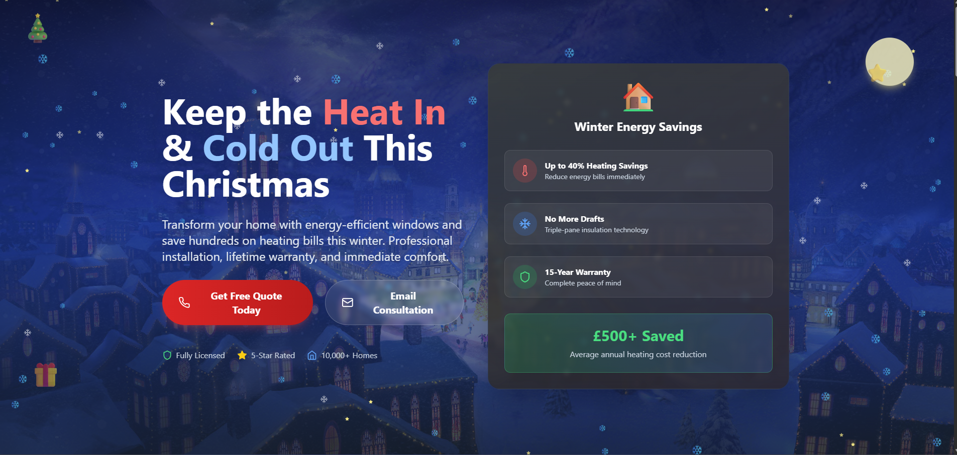 EliteWindows Website Preview